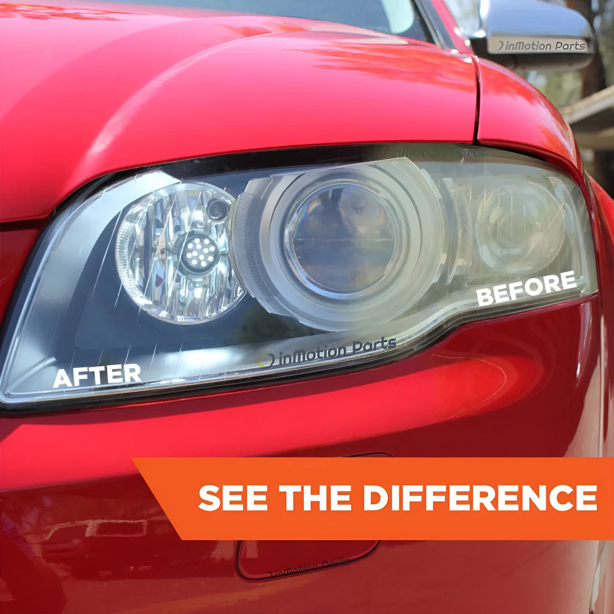 Carbon steel headlight light repair tool for vehicle and machine maintenance.