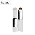 Blanc Cover Cream Stick V removable handle foundation brush with light-coloured handle.