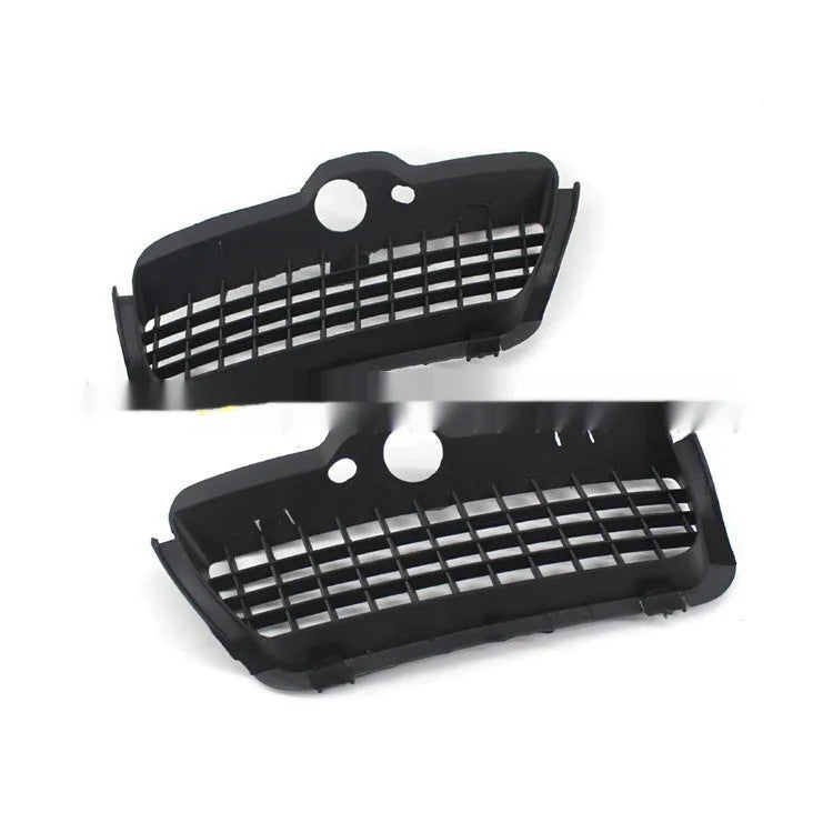 Black ABS plastic fog light cover pair for Volkswagen Golf 3 front bumper lower grille replacement