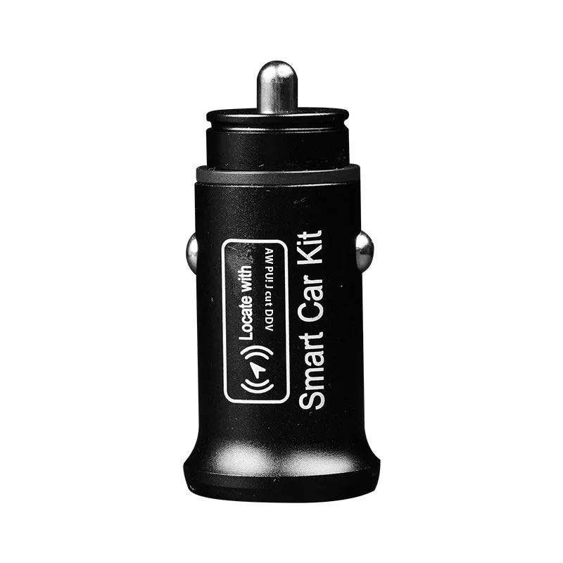 Black car charger GPS locator setting instrument with ABS plastic case