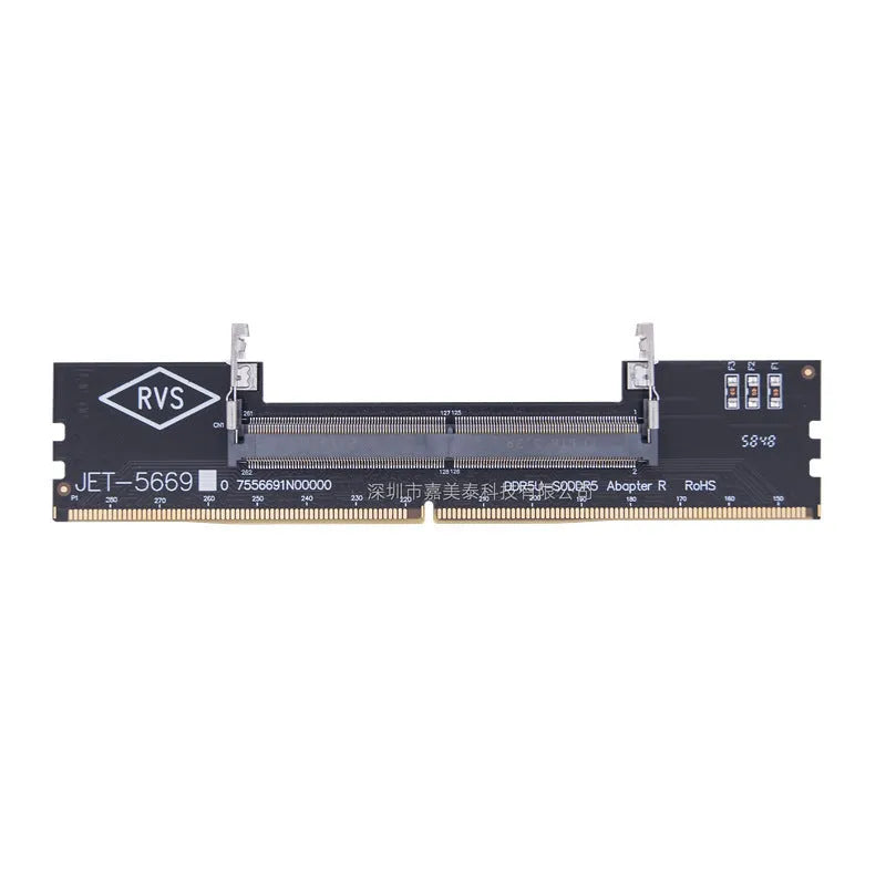DDR4 laptop to desktop memory adapter card converting SO-DIMM to DIMM with ESD protection