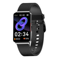 Blood Glucose EP08 Smart Bracelet in black, gold, or silver colours with a TPU strap and touch screen.