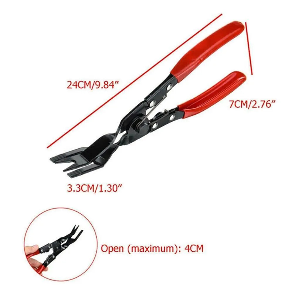 Blue car universal disassembly separator pliers with 235mm length for door panel and interior clamp removal