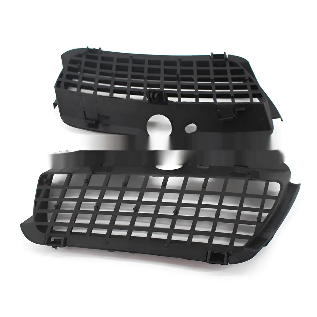 Black ABS plastic fog light cover pair for Volkswagen Golf 3 front bumper lower grille replacement