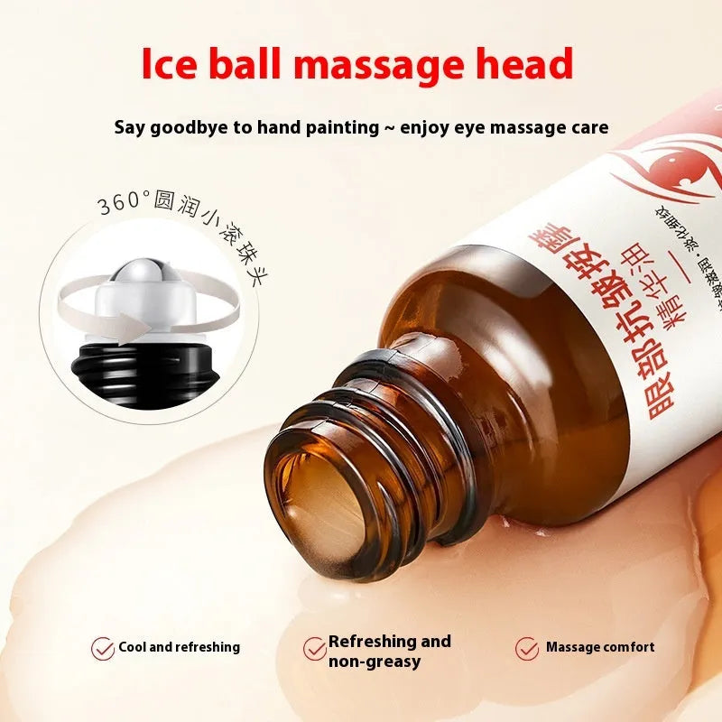 Red upgrade 20ml eye anti-wrinkle massage essence oil for hydrating and firming skincare