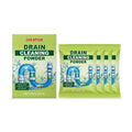 120g tub of drain unblocker cleaning powder with sodium hydroxide and aluminium for sinks and pipes.