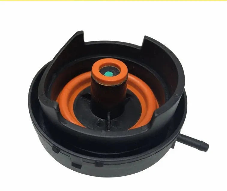 Black automotive exhaust valve for BMW 3 Series and 5 Series N52 engine applications