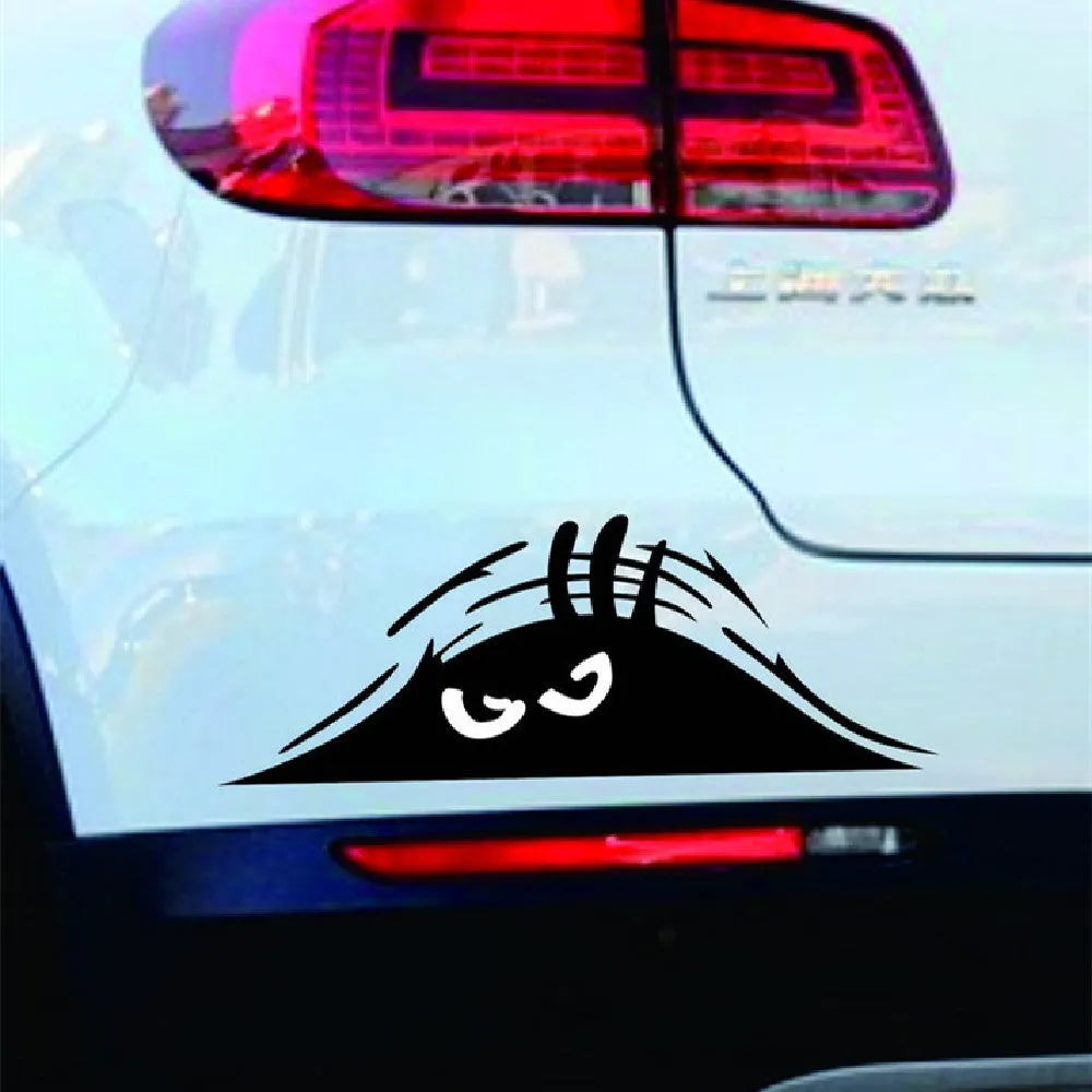 Large 19cm self adhesive body sticker showing a colourful smiley face design.
