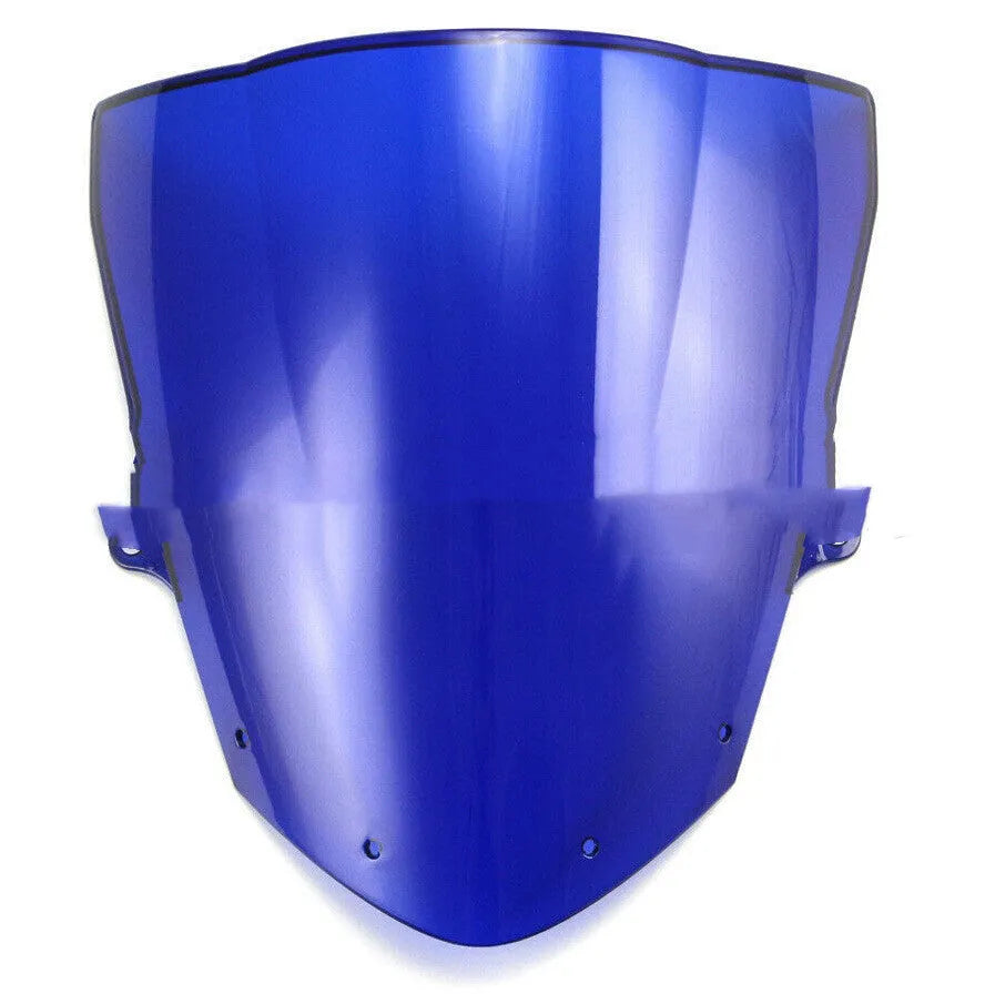 Kawasaki motorcycle windscreen replacement part in blue and brown tint options for ZX-6R and ZX-10R models