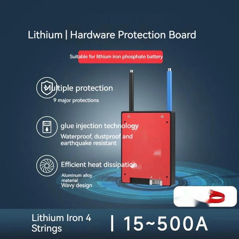 Dali lithium iron phosphate battery protection board BMS for 12V 4S LiFePO4 battery packs