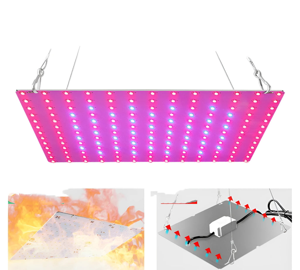 D-section aluminium LED plant growth lamp for indoor fruit and vegetable cultivation.
