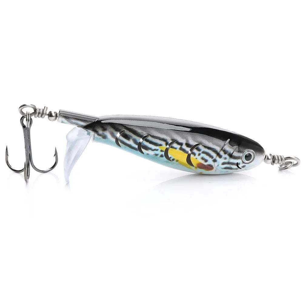 7.5cm artificial soft plastic fishing lure with bionic design for predator fishing