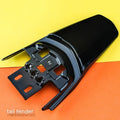 Carbon fibre lengthened rear mudguard and inner plate for Light Bee electric off-road bicycle