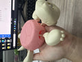 Creative turtle shaped coaster in light green, dark green, wheat starch, and yellow ABS plastic for heat insulation