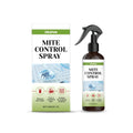 120ml bottle of clear mite control spray with ethanol and menthol for fabric treatment
