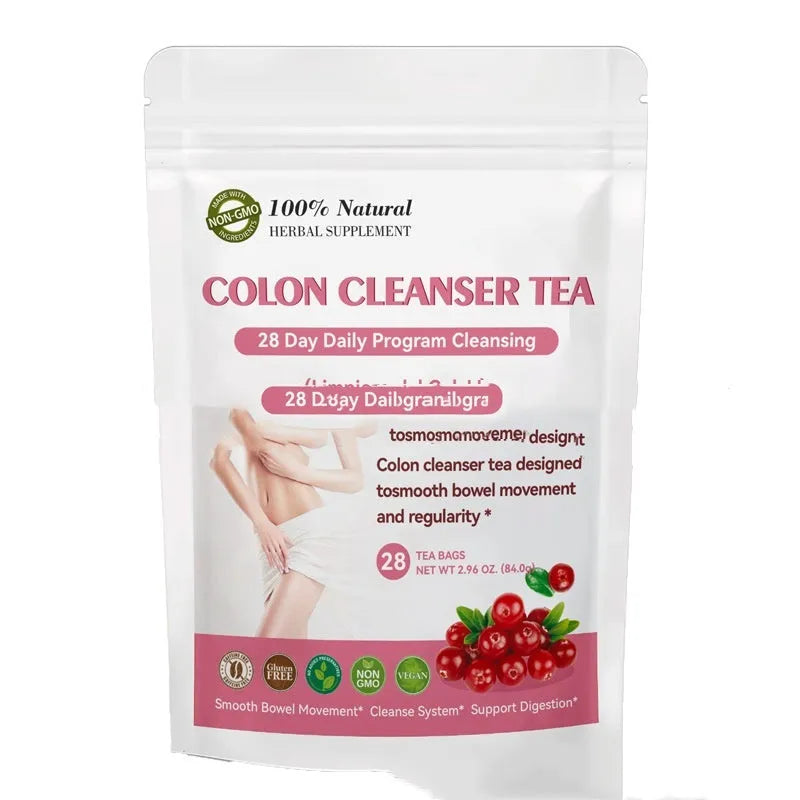 28 Days Slim Flat Tummy Tea for Women herbal tea collection with multiple tea bags