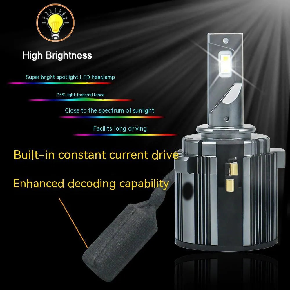 Volkswagen Golf 7 Škoda Yeti Touran LED low beam headlight replacement unit with aviation aluminium housing