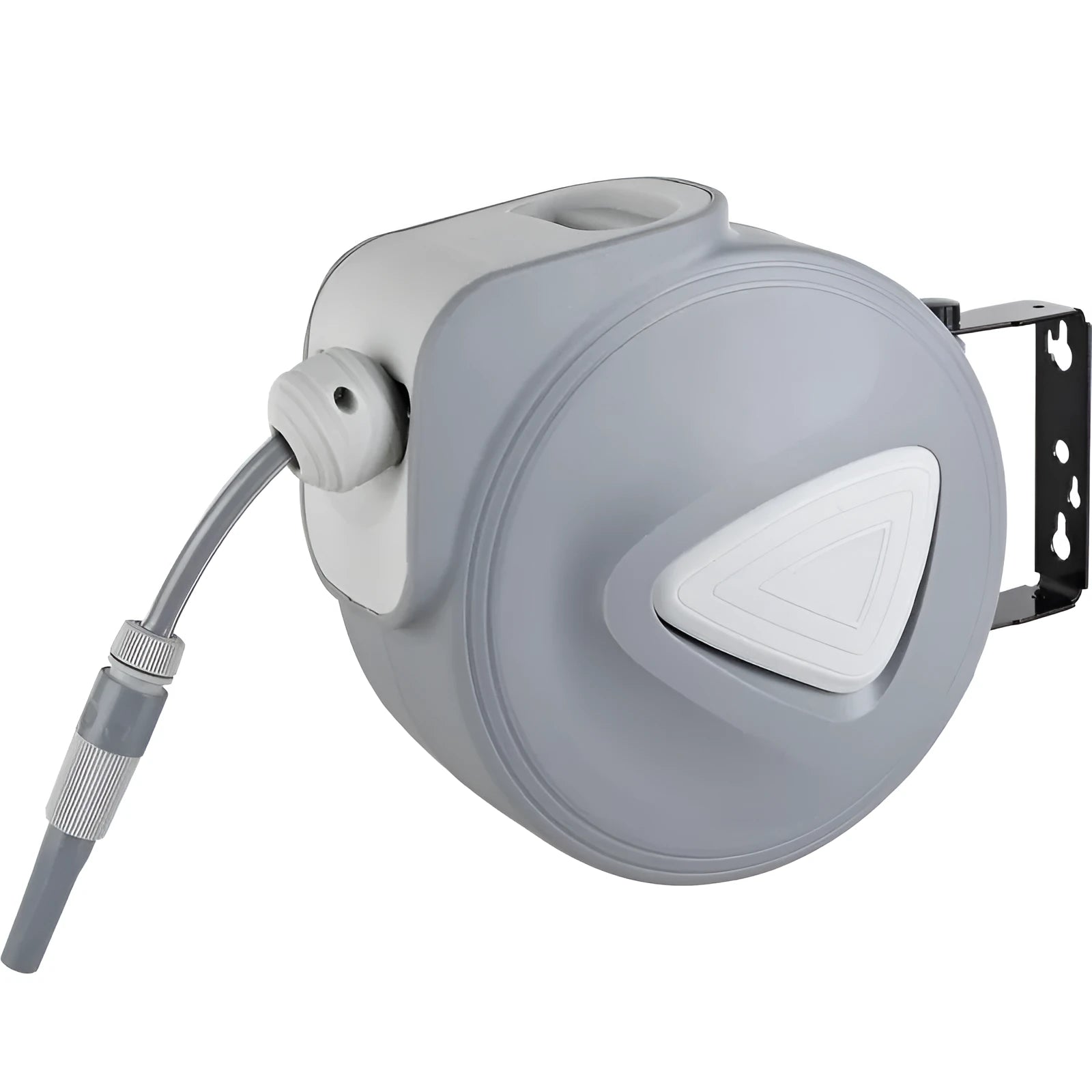 Automatic retractable hose reel with 10m PVC pipe for car washing and garden watering