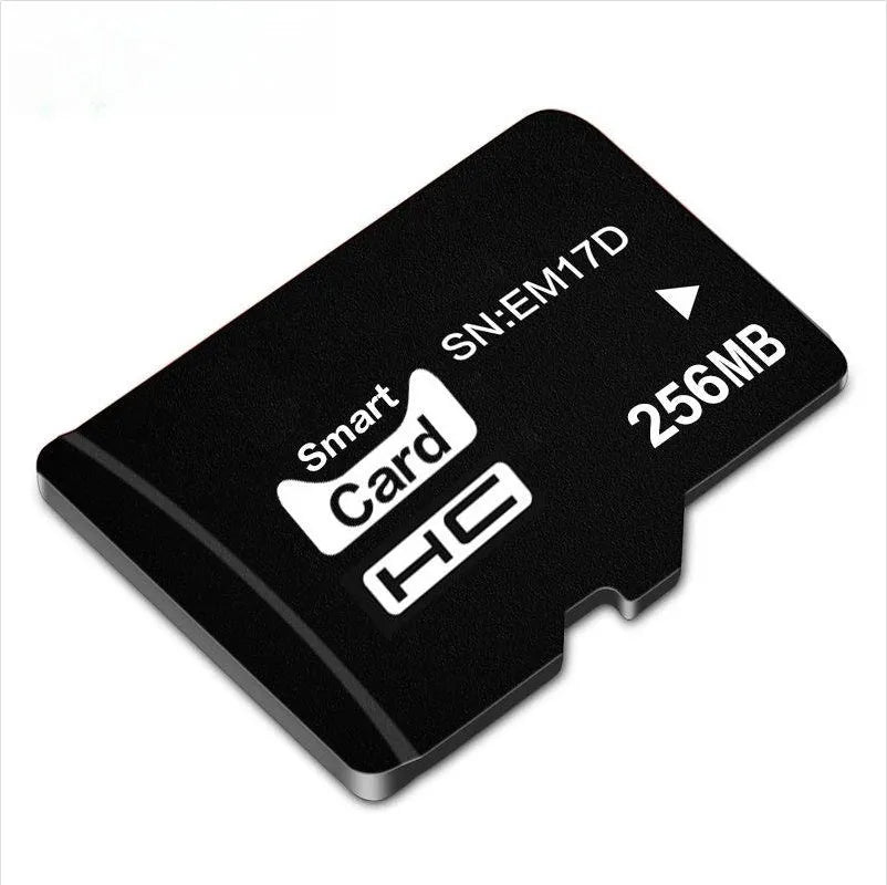 256MB TF series microSD memory card with beautiful packaging