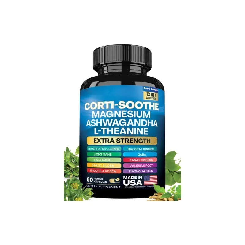 Bottle of 60 South African Drunken Eggplant Magnesium Capsules herbal extract supplement