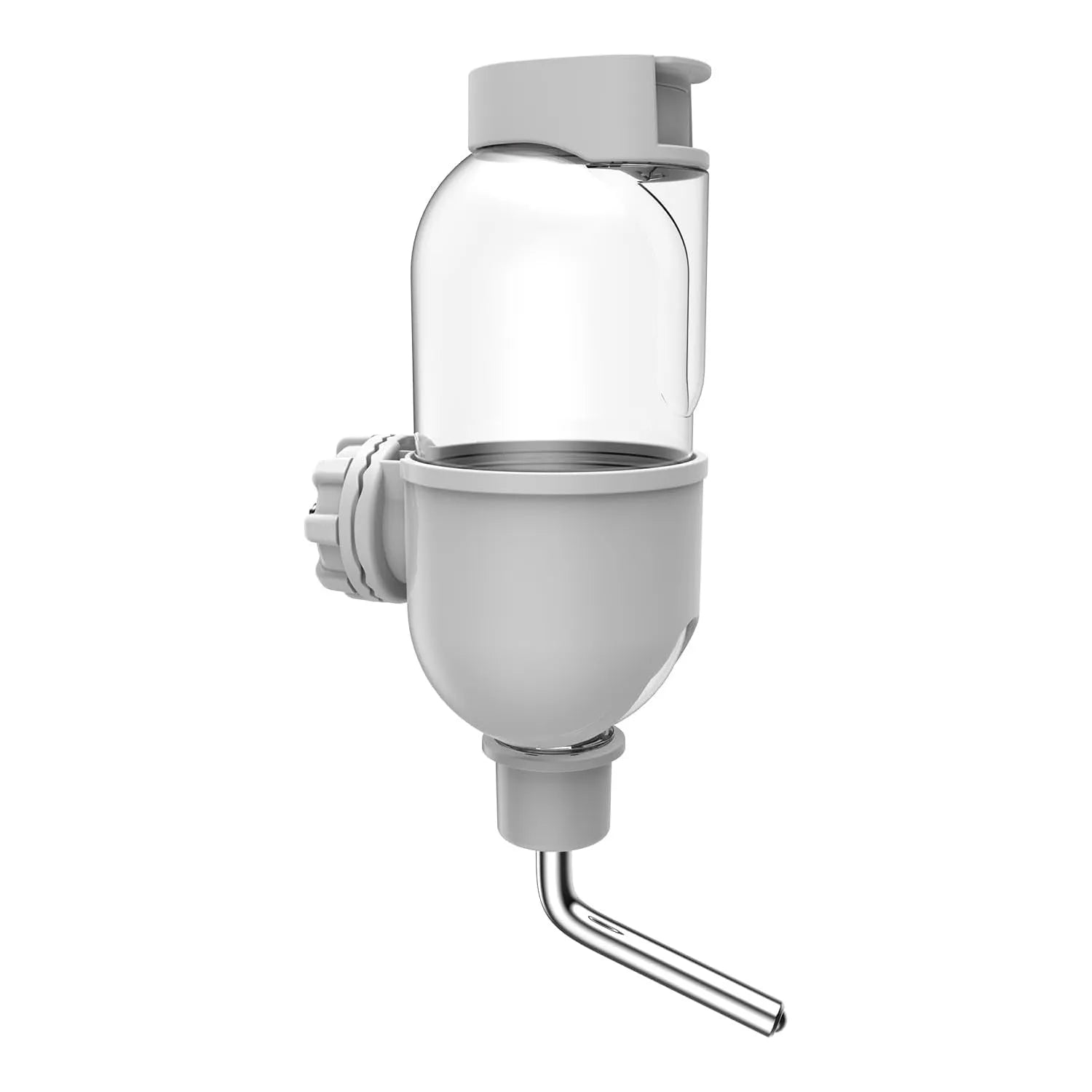 500ml small animal water bottle with rotating nozzle in blue white or yellow for rabbit cage