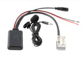 Bluetooth audio adapter cable for Citroen and Peugeot car stereos with RD4 units.