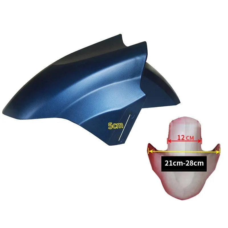 Electric car front wheel fender in ABS material available in large and small sizes with various baking paint colours