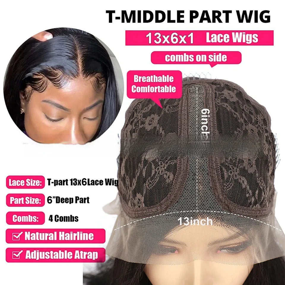 A Ruili style gradient wig made from real human hair on a mannequin head, showcasing the lace front construction.