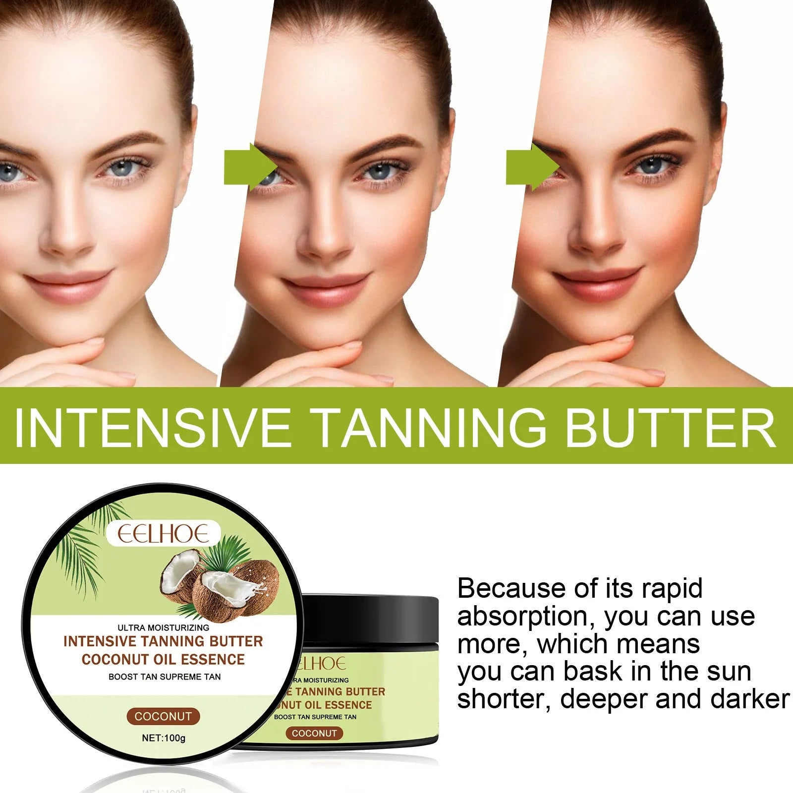 Coconut Help Black Frost skin protection balm in a 100g container.
