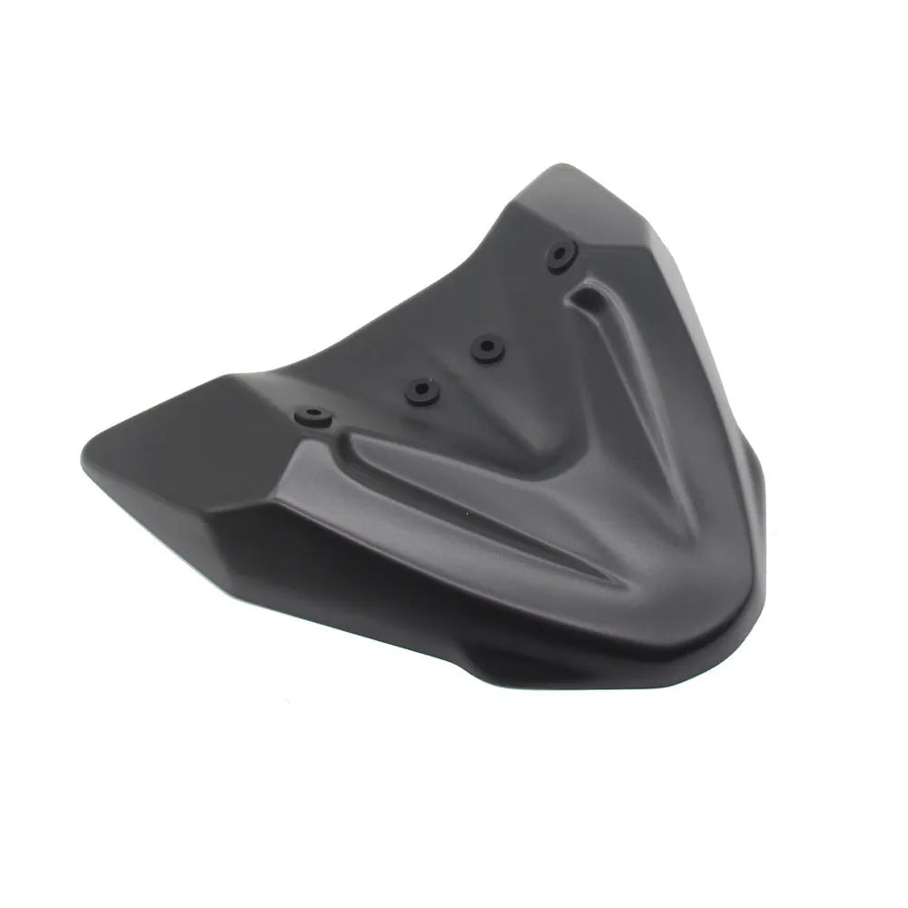 Black ABS fixed wind front wing body modification for KTM 390 and 790 Adventure ADV motorcycles 2019-2021