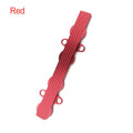 Aluminium engine harness mounting bracket in blue, red or silver with cable tie slot