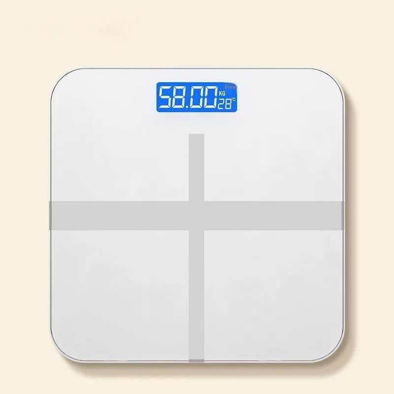 Digital bathroom scale in multiple colours with 26cm platform