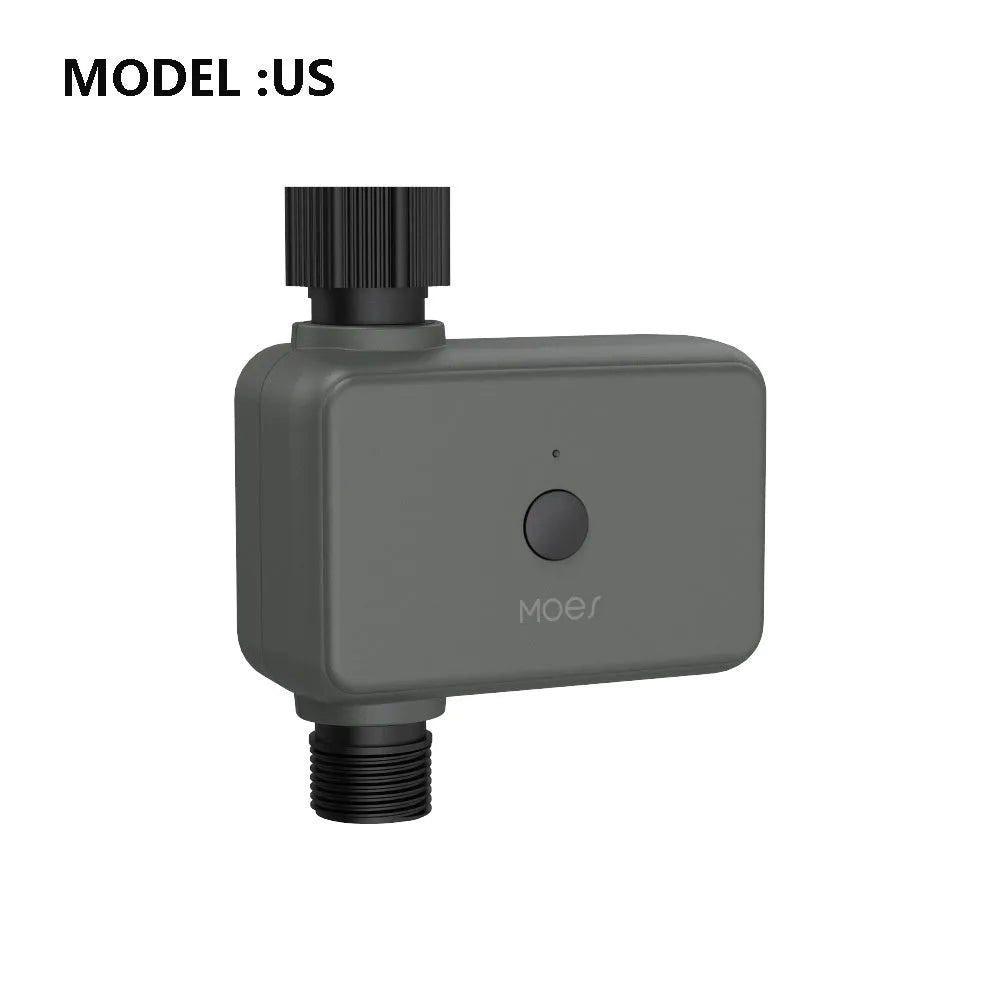 Bluetooth smart garden sprinkler timer with smartphone app control for remote watering schedules