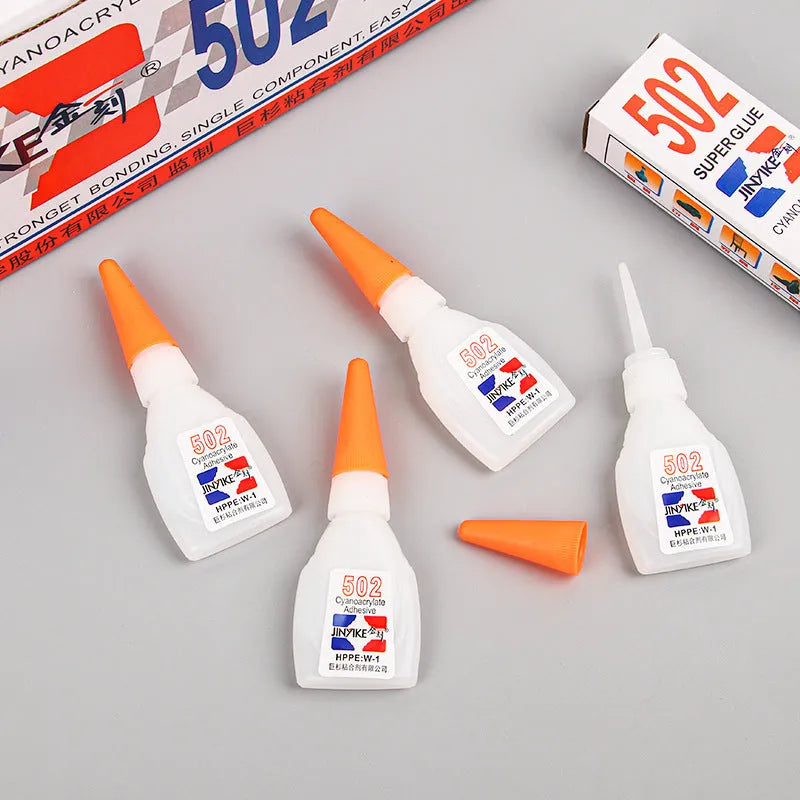 Instant strong adhesive glue tube for shoe repair in 3g and 8g sizes