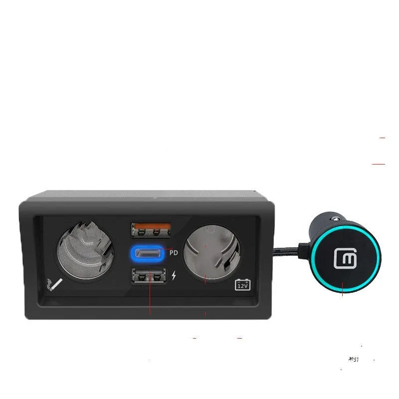 Volkswagen car charger with QC3.0 fast charge technology for Lavida Pola 13 Weiling models