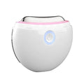 French pattern household electric scraping and IPL beauty device with colour light display.