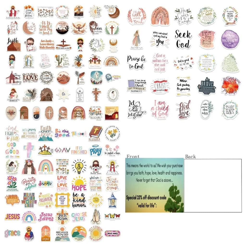 Pack of 50 random graffiti stickers for decorating laptops and phones