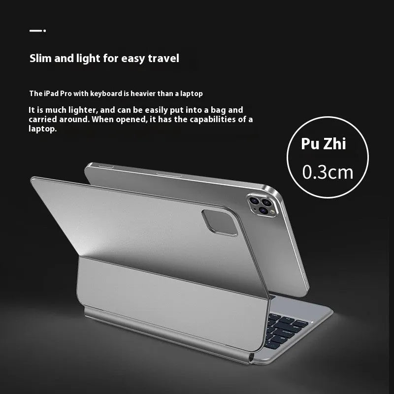 11 inch wireless Bluetooth keyboard with magnetic tablet protective cover in multiple colours