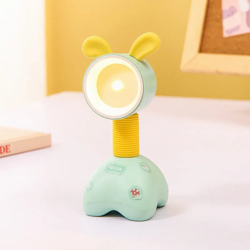 Creative DIY cartoon magnetic desktop night lamp in various colours with adjustable lighting