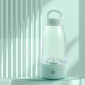 Automatic electric shaker bottle with USB charging port and 350ml capacity