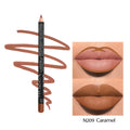 Matte rich wood body lip liner pencil in various shades for 24 hour no stain wear