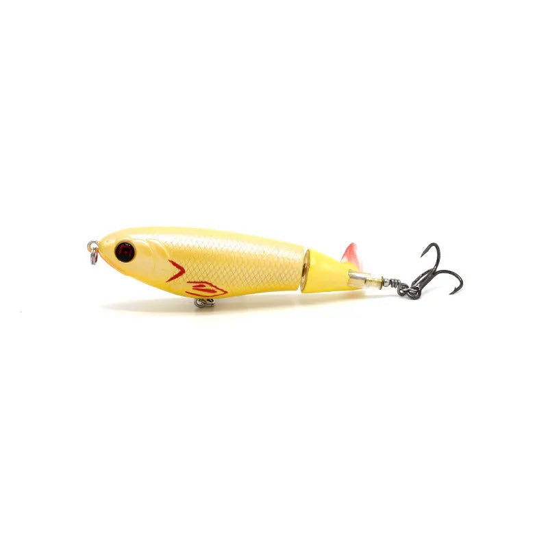 7.5cm artificial soft plastic fishing lure with bionic design for predator fishing