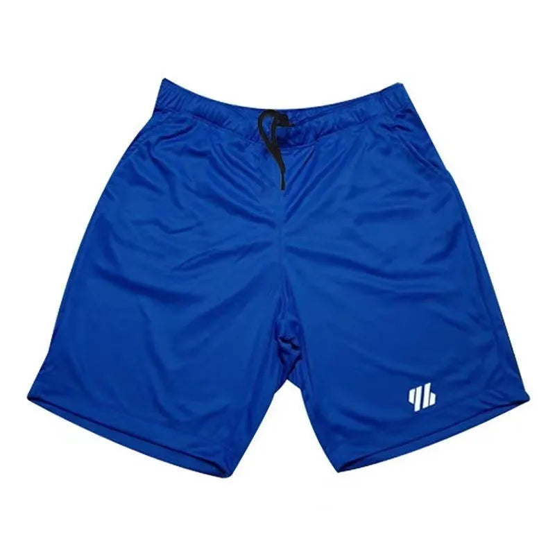 Metal silk fabric sports shorts in loose fit design available in nine colours for summer running