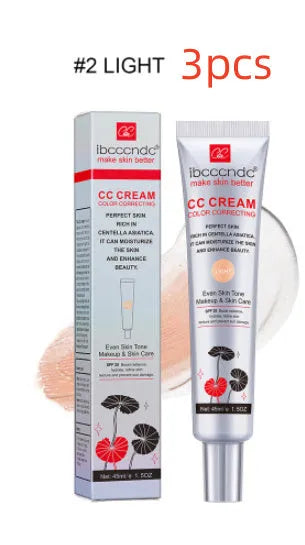 Erborian CC Cream tube with Centella Asiatica for colour correction in dark and light shades