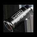 Black car charger GPS locator setting instrument with ABS plastic case