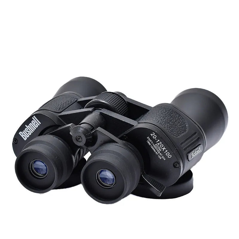 Outdoor telescope binoculars with continuous 20-120x zoom and 100mm objective lenses
