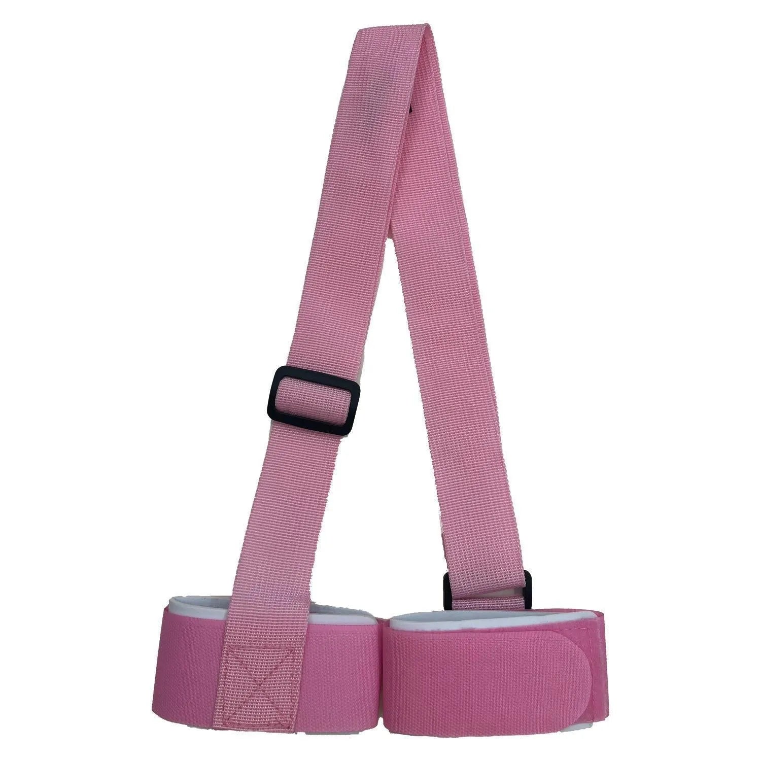Adjustable skiing bandage shoulder strap with hook and loop fastening in four colour options