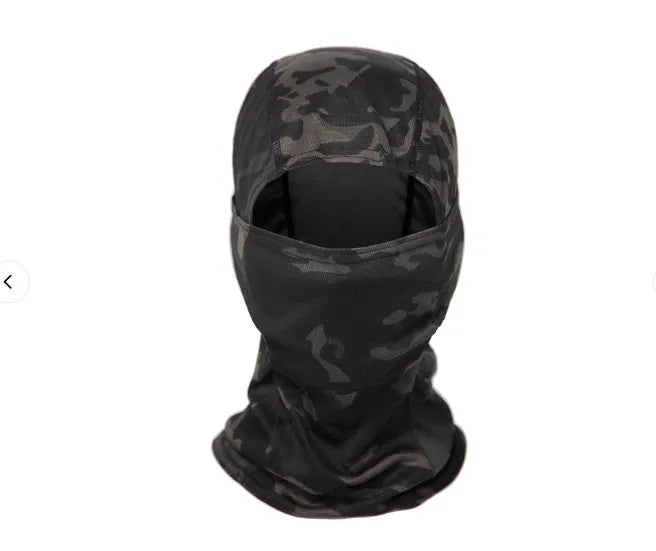 Unisex windproof pullover face mask hat cover in snow colour for fishing, skiing, cycling and outdoor sports