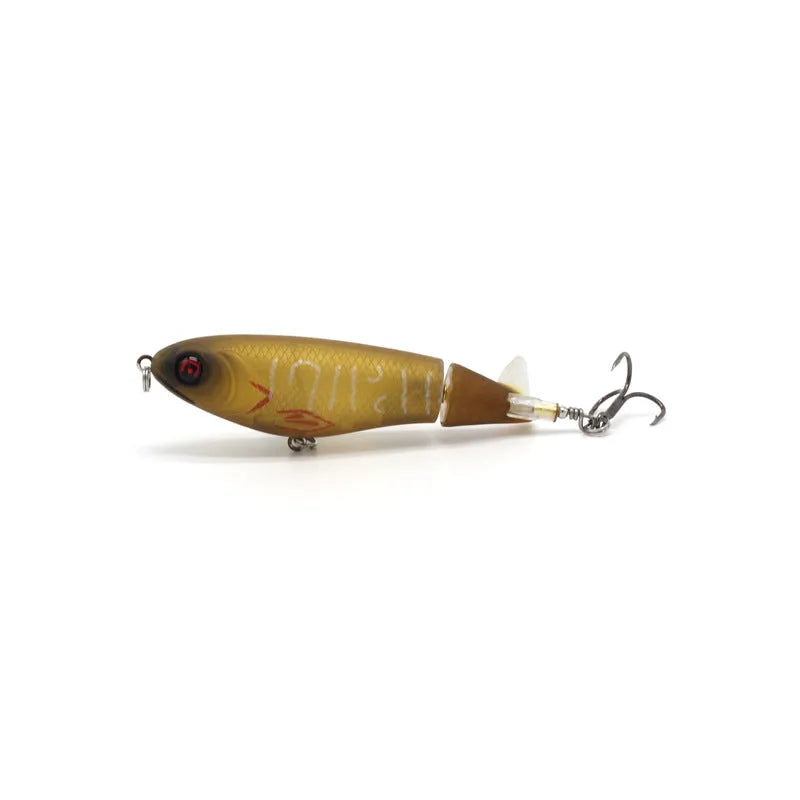 7.5cm artificial soft plastic fishing lure with bionic design for predator fishing