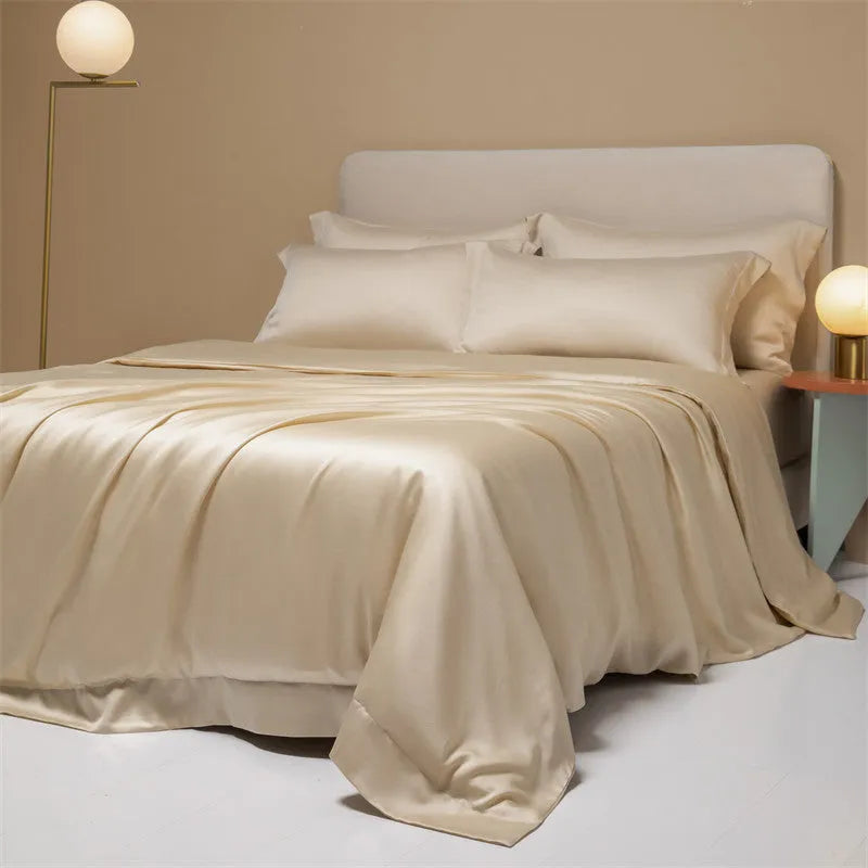 Lenzing Tencel Lyocell 200 thread count bedding set in selected colour with quilt cover and pillowcases
